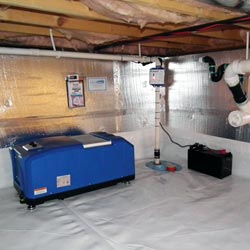 waterproof crawl space wall insulation