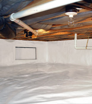 A complete crawl space repair system in Keokuk