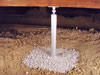 Palmyra installation of a crawl space jack