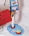 An installed crawl space sump pump by Donnellson waterproofers