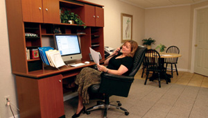 enjoy your new basement home office in Rushville, IL, IA, and MO