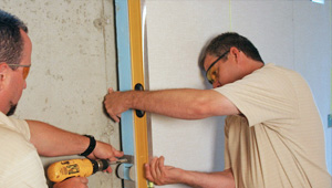 installing a basement wall finishing system in Fairfield