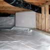 A clean, encapsulated crawl space in Mount Sterling.