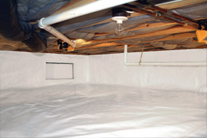 Crawl Space Repair After in Macomb