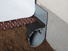 French Drain or Drain Tile system installed in a Illinois, Iowa, and Missouri crawl space