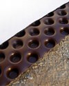 Crawl space drainage matting in a home in West Burlington, Illinois, Iowa, and Missouri