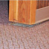 A floor slab separating from the wall in a Warsaw home.