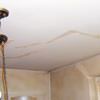 Drywall cracks in Fort Madison that were poorly patched and repaired.