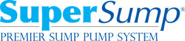 Logo for our SuperSump® Pump System, available in Fort Madison and other parts of Illinois, Iowa, and Missouri