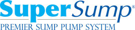 Logo for our SuperSump® Pump System, available in Fort Madison and other parts of Illinois, Iowa, and Missouri