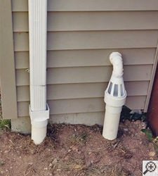 No-freeze basement drain discharge line in Mount Sterling