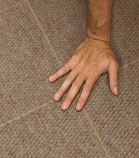 Carpeted Floor Tiles installed in Mount Sterling, Illinois, Iowa, and Missouri