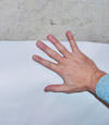 closeup of a plastic basement wall covering on concrete in Mendon