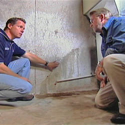 creating a basement waterproofing system with contractors in Warsaw